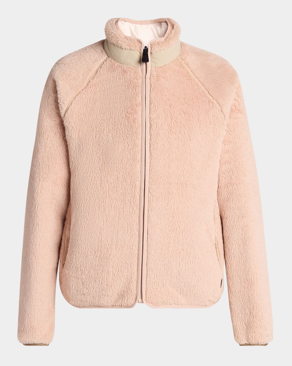 Reversible Zip-Up Cardigan